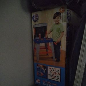 kids tool bench with tools